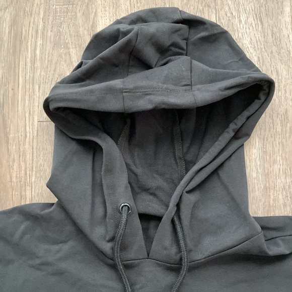 NWT Zyia Small Black Fighter Style Hoodie - Picture 7 of 9